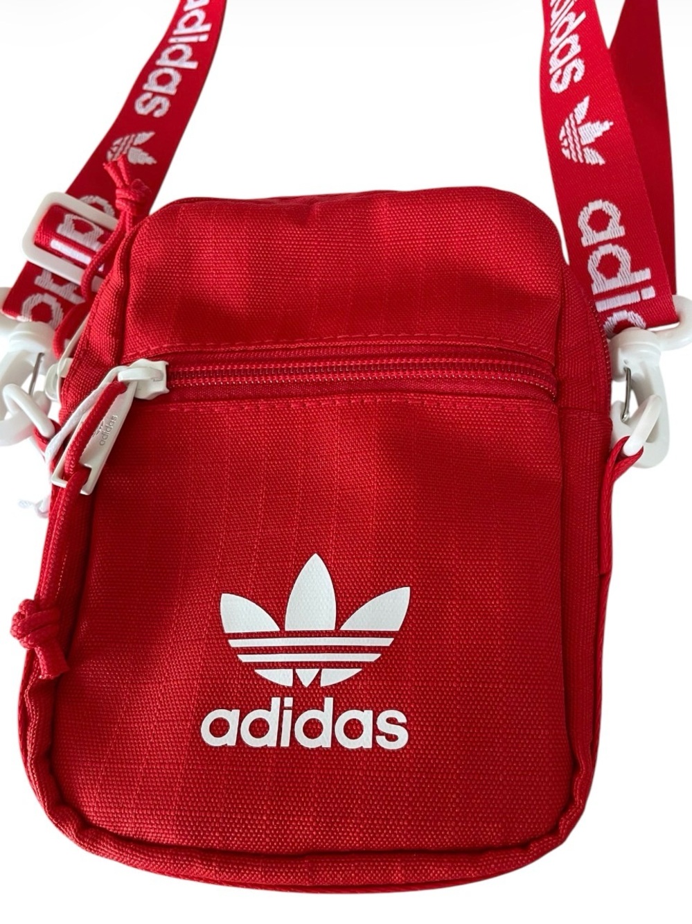 adidas Originals Festival Crossbody Bag - Red/ White NEW WITH TAGS